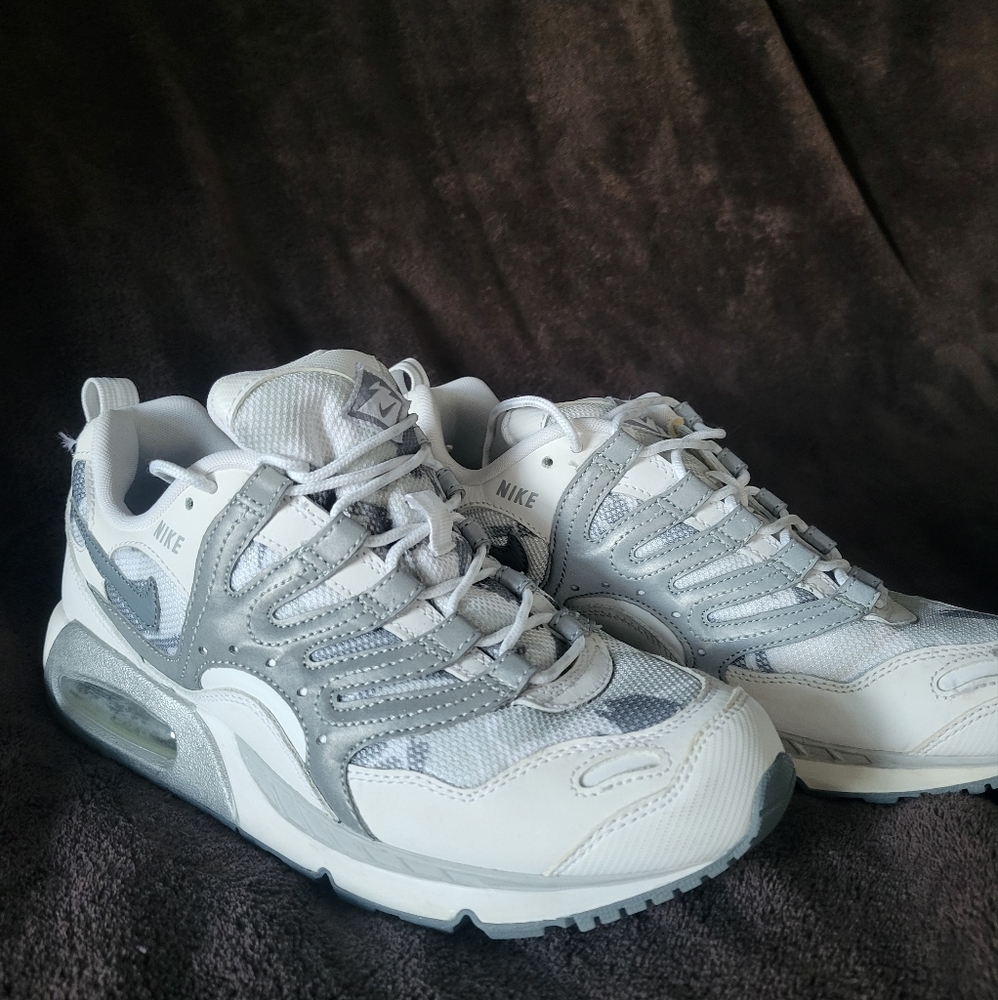 Men's Nike Air VT2 White Camouflage Sneakers